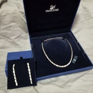 Swarovski Necklace & Earring Set